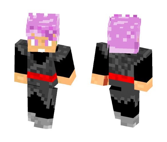 Download Free Goku Black SSR Skin for Minecraft image 1 Goku Black SSR - Male Minecraft Skins - image 1
