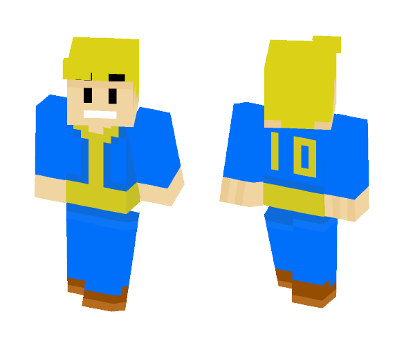 Vault Boy - Boy Minecraft Skins - image 1