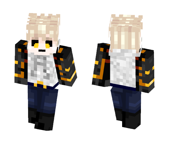 genos(ONE PUNCH MAN) - Male Minecraft Skins - image 1