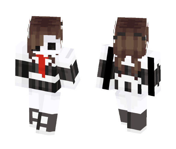 Jackie Skellington - Female Minecraft Skins - image 1