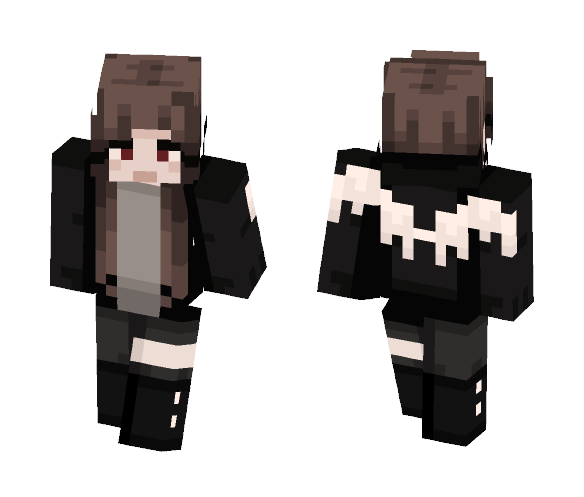 Download Free The Fallen Skin for Minecraft image 1 The Fallen - Female Minecraft Skins - image 1