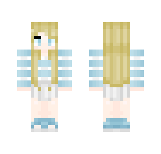 Blond Girl By Light Moon - Girl Minecraft Skins - image 2