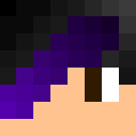 Download Free #WITHERQUEEN#-Black and Purple Hair Skin for Minecraft image 3 #WITHERQUEEN#-Black and Purple Hair - Male Minecraft Skins - image 3