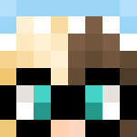 Blue Dino Onesie With Glasses - Female Minecraft Skins - image 3