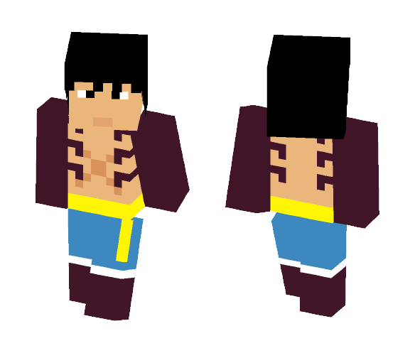 Gear 4th Luffy (One Piece) - Male Minecraft Skins - image 1