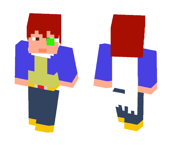 Future Warrior (Dragon Ball) - Male Minecraft Skins - image 1