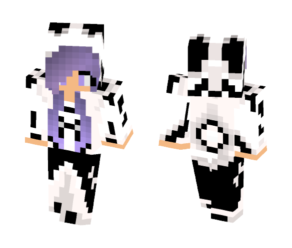 Panda Girl - Girl Minecraft Skins - image 1