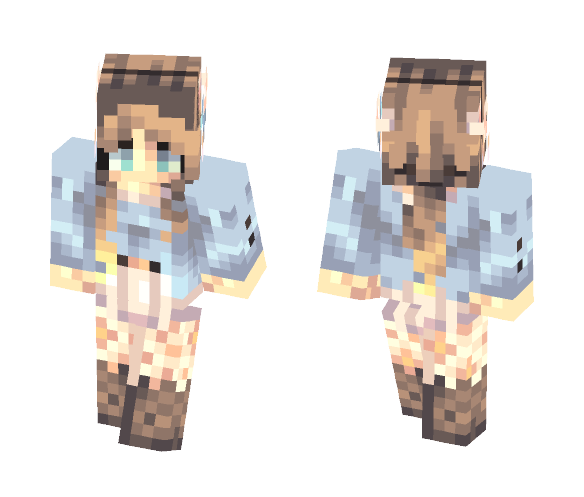 Download Free Learning Skin for Minecraft image 1 Learning - Female Minecraft Skins - image 1