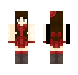 εqυαs ∫ Red Maid/Gown - Female Minecraft Skins - image 2