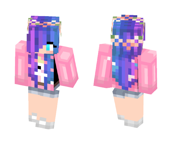 Cute Girl V2 - Cute Girls Minecraft Skins - image 1