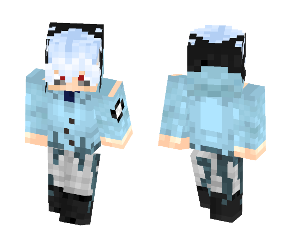 Kuro Sleepy Ash Servamps - Male Minecraft Skins - image 1