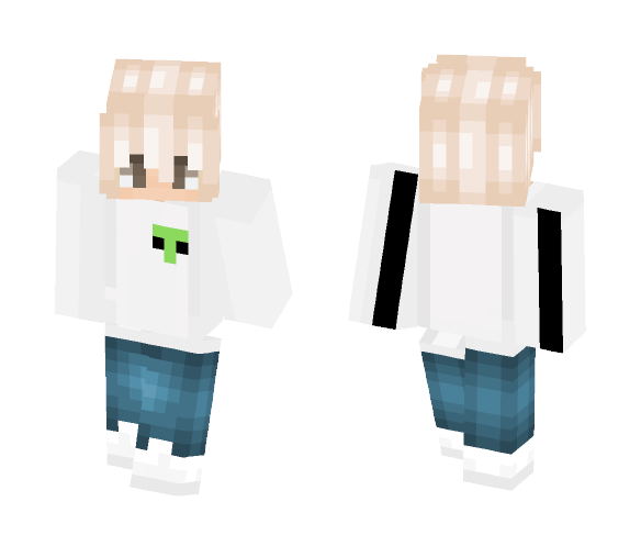 Alien Shirt - Male Minecraft Skins - image 1