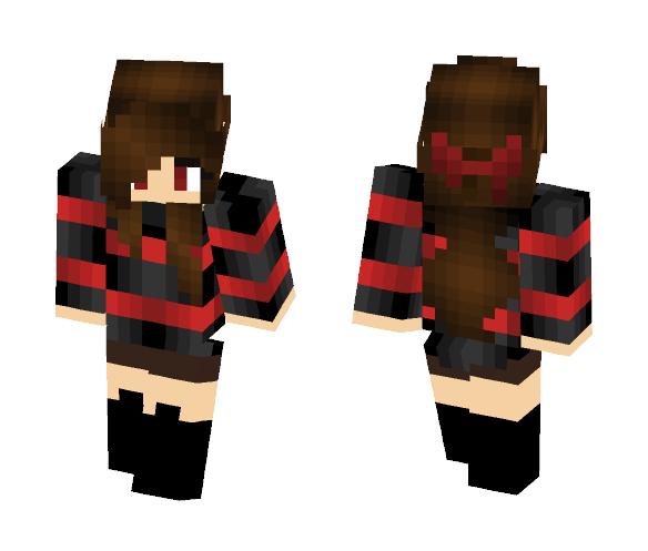 Evil Frisk - Male Minecraft Skins - image 1