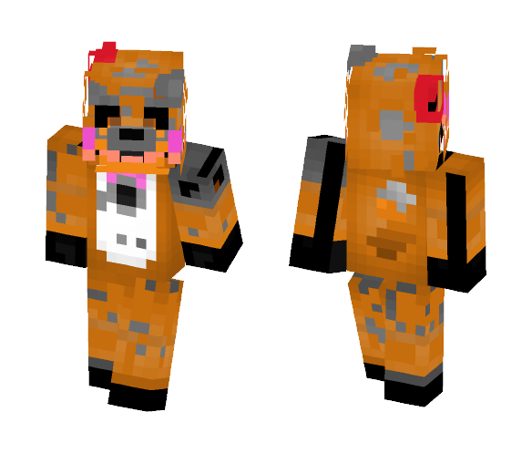 Nightmare Foxina - Female Minecraft Skins - image 1