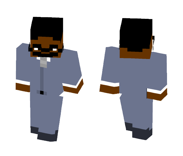 Black Clarke Kent/Superman - Male Minecraft Skins - image 1
