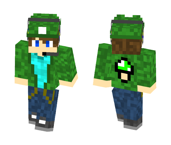 SuperLuigi77 (Me) - Male Minecraft Skins - image 1