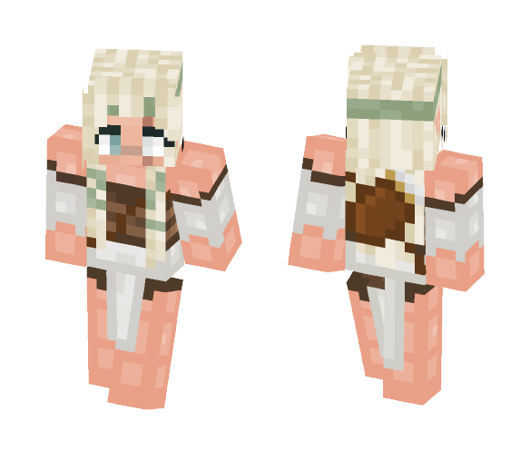 ~Elven warrior 1.2~ - Female Minecraft Skins - image 1