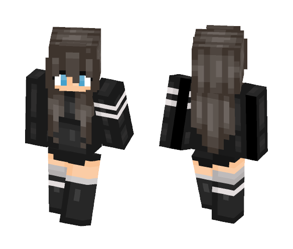 Away until Monday x - Female Minecraft Skins - image 1