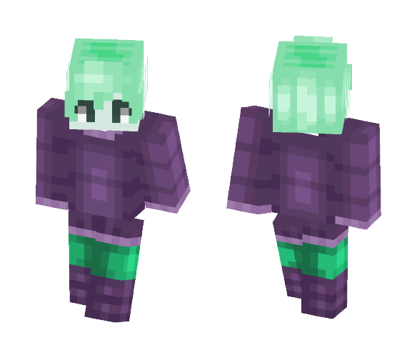 Flourite (Gemsona) | Bubbled_ - Male Minecraft Skins - image 1