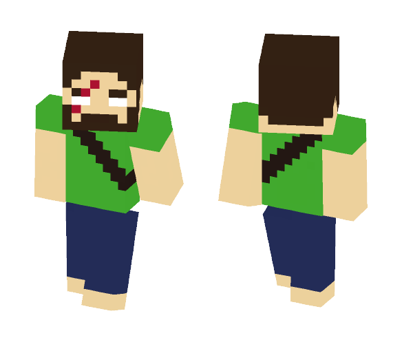 Scarred Survivor - Male Minecraft Skins - image 1