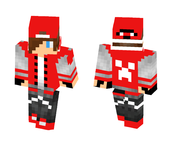 The Creeper Gamer - Male Minecraft Skins - image 1