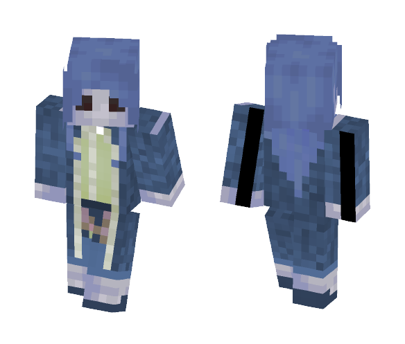 Strange Lady of Space - Female Minecraft Skins - image 1