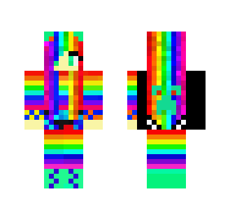 Rainbow girl