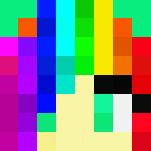 Download Free Rainbow girl Skin for Minecraft image 3 Rainbow girl - Girl Minecraft Skins - image 3