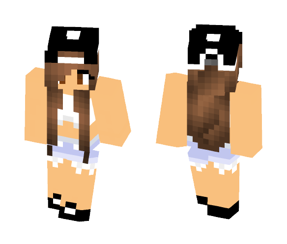 Download Free Ariana grande - celebrity series Skin for Minecraft image 1 Ariana grande - celebrity series - Female Minecraft Skins - image 1