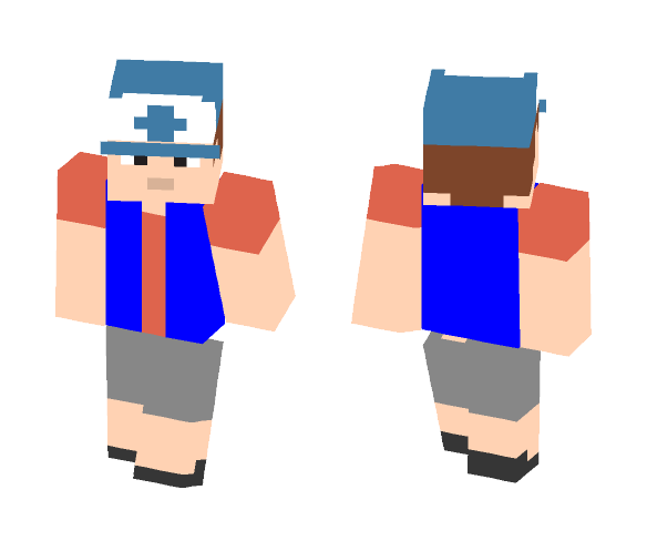 Gravity Falls : Dipper - Male Minecraft Skins - image 1