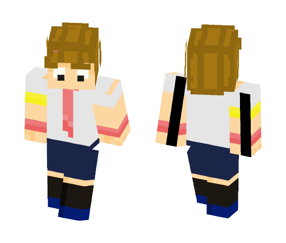 Rhythm Heaven - Reporter - Female Minecraft Skins - image 1