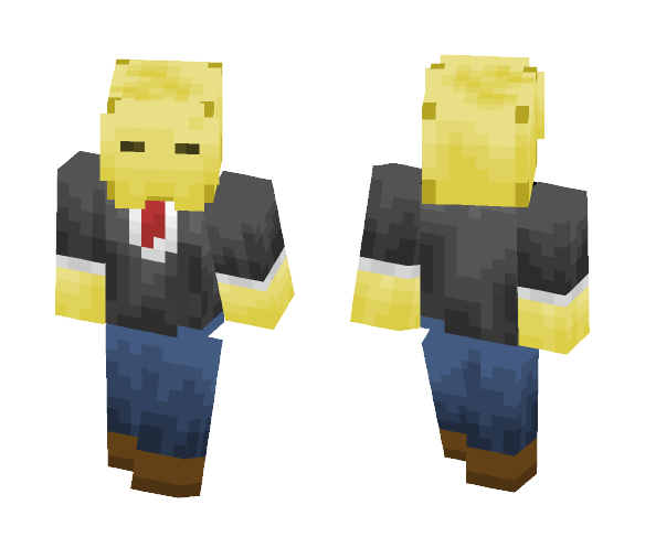Skeleton in tuxedo - Interchangeable Minecraft Skins - image 1