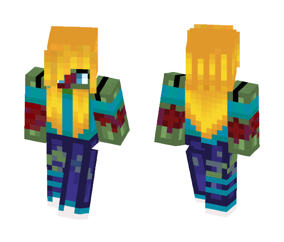 Zombie girl - Girl Minecraft Skins - image 1