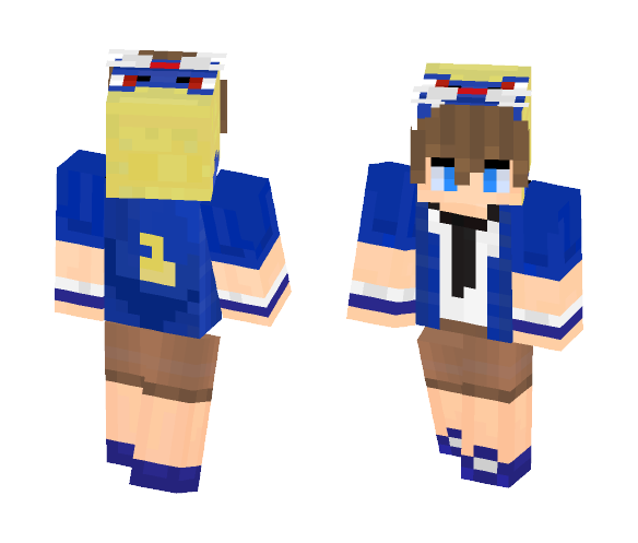 Samurott cosplayer - Male Minecraft Skins - image 1