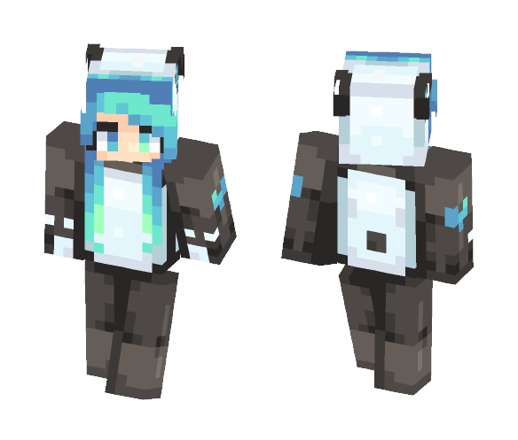 For _BlueAngel - Female Minecraft Skins - image 1