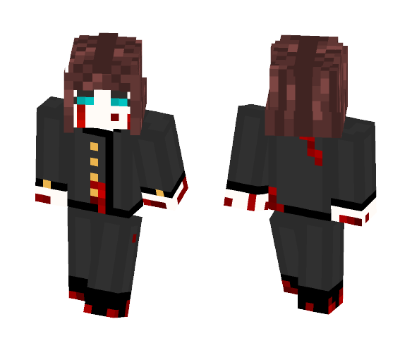 Sad Killer - Female Minecraft Skins - image 1