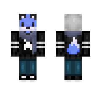 Aquatic Fox (My old main skin) - Male Minecraft Skins - image 2