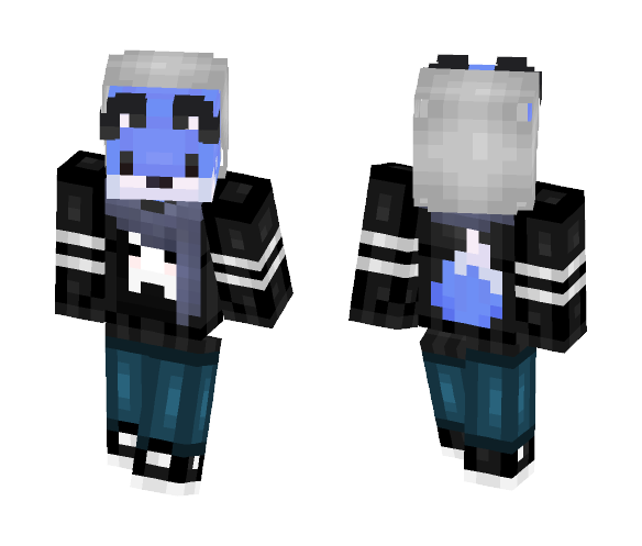 Aquatic Fox (My old main skin) - Male Minecraft Skins - image 1