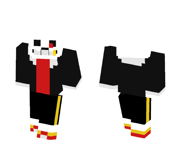 Download Free Sans (Underfell) Skin for Minecraft image 1 Sans (Underfell) - Male Minecraft Skins - image 1
