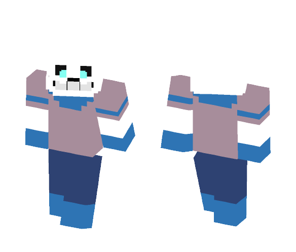 Sans (Underswap) - Male Minecraft Skins - image 1
