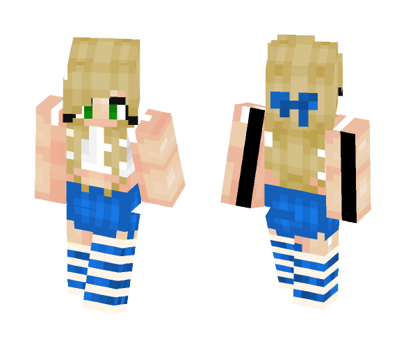 i need to sleep o - Female Minecraft Skins - image 1