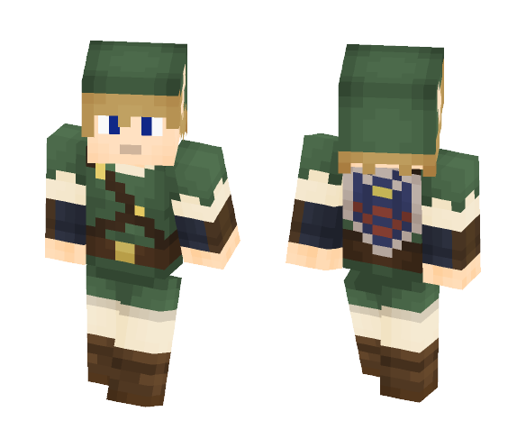 Download Free Link (Legend of Zelda) Skin for Minecraft image 1 Link (Legend of Zelda) - Male Minecraft Skins - image 1