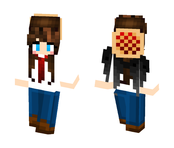 Pie Angel~OC?? I don't know - Female Minecraft Skins - image 1