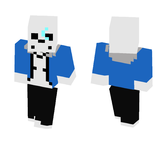 Sans (Undertale) - Male Minecraft Skins - image 1