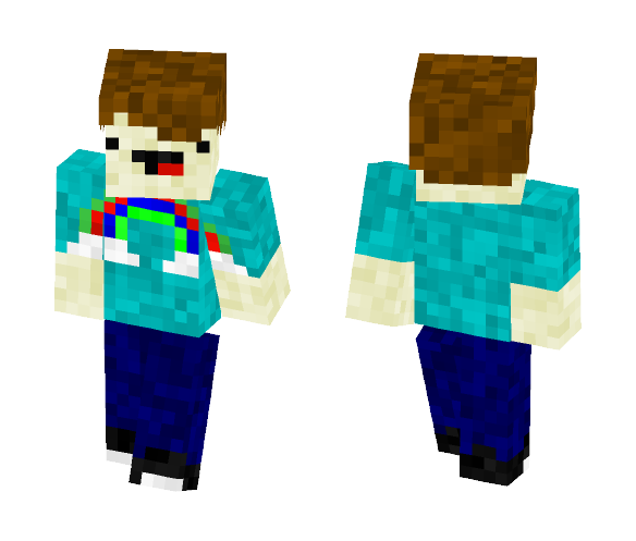 Derp Tee - Male Minecraft Skins - image 1
