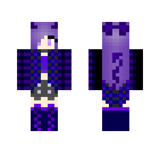 Purple Demon - Female Minecraft Skins - image 2