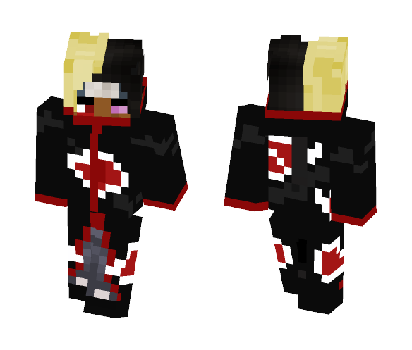 xxxtentacion uchiha v3 - Male Minecraft Skins - image 1