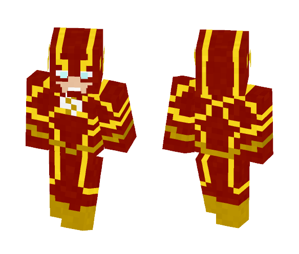 Download Free The flash | Rebirth/New-52 redux Skin for Minecraft image 1 The flash | Rebirth/New-52 redux - Comics Minecraft Skins - image 1