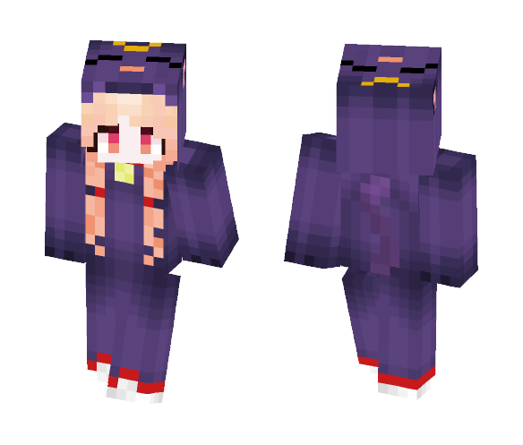 Luna Cat Of Sailor Moon - Cat Minecraft Skins - image 1