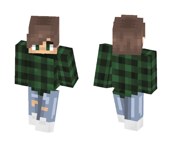 Green Plaid - Male Minecraft Skins - image 1